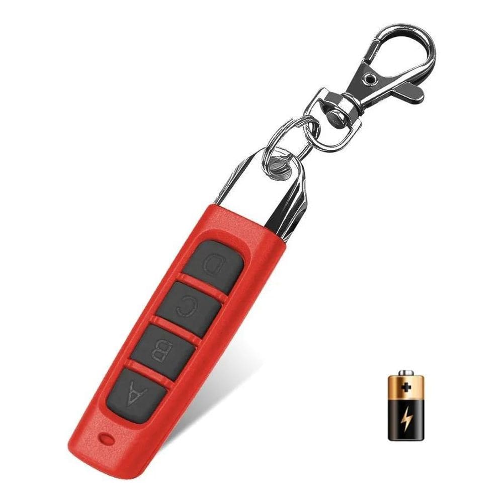 2X Controle Remoto Duplicador Clonador Portao Colorido 433Mh