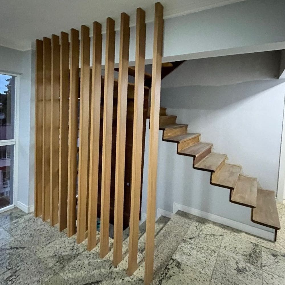 Divisória Leve Decorativa Wpc 10cm X 3,5cm X 270cm 1unidade  Formaco Decor Marfim