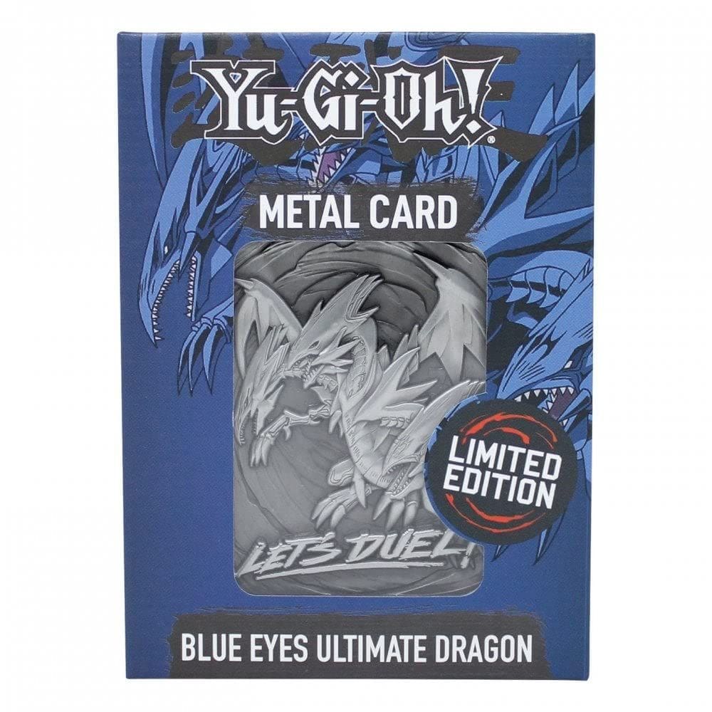 Cartão de metal YU-GI-OH! Edição limitada Blue Eyes Ultimate Dragon