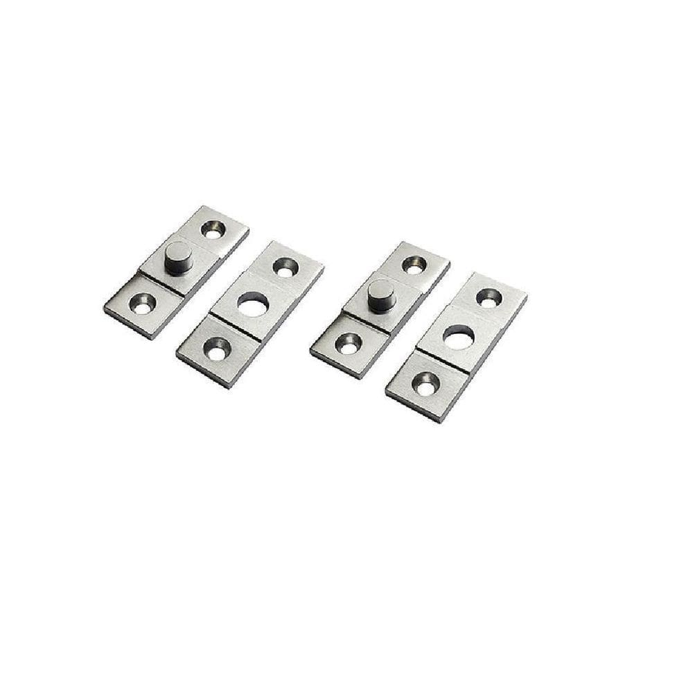 Gonzo Ceteira Jogo Com 4 Peças Zamac Cromado Uniao Mudial