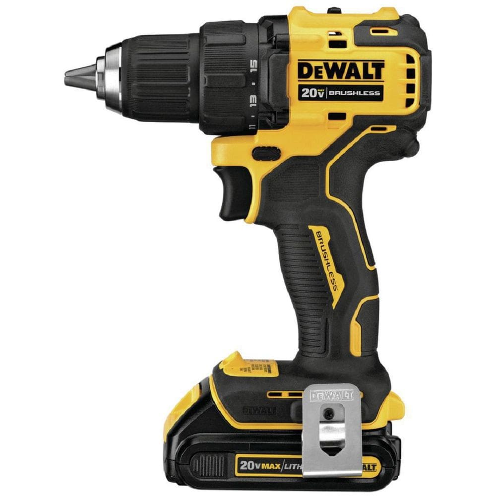 Kit Furadeira Paraf Brushless Atomic 20V Max Dewalt Dcd708D2