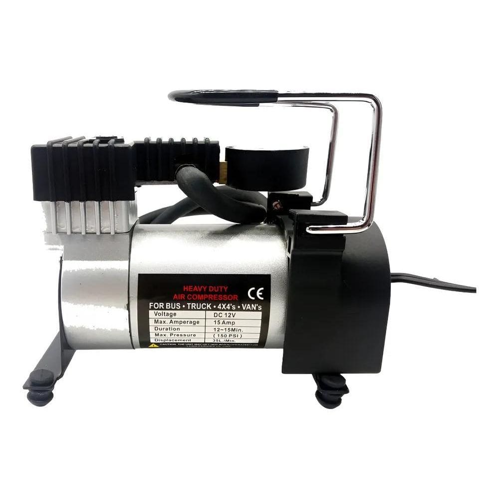 2X Mini Compressor Ar - Profissional Veículos Para Encher Pn