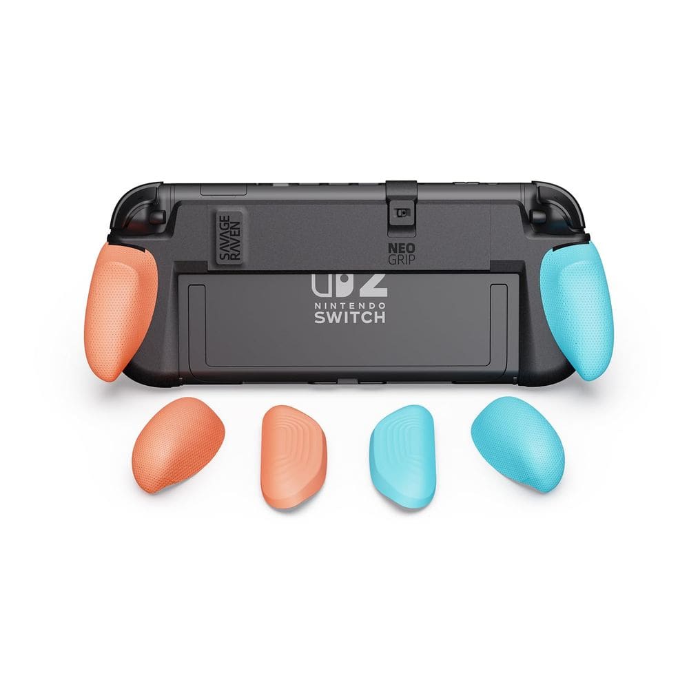 Grip Hard Shell Savage Raven da Skull & Co. NeoGrip para Nintendo Switch 2