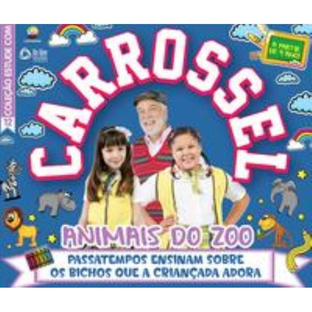 Estude com Carrossel - Animais do Zoo