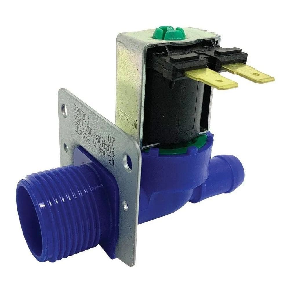 2X Válvula Solenoide Simples Entrada De Água Com Suporte