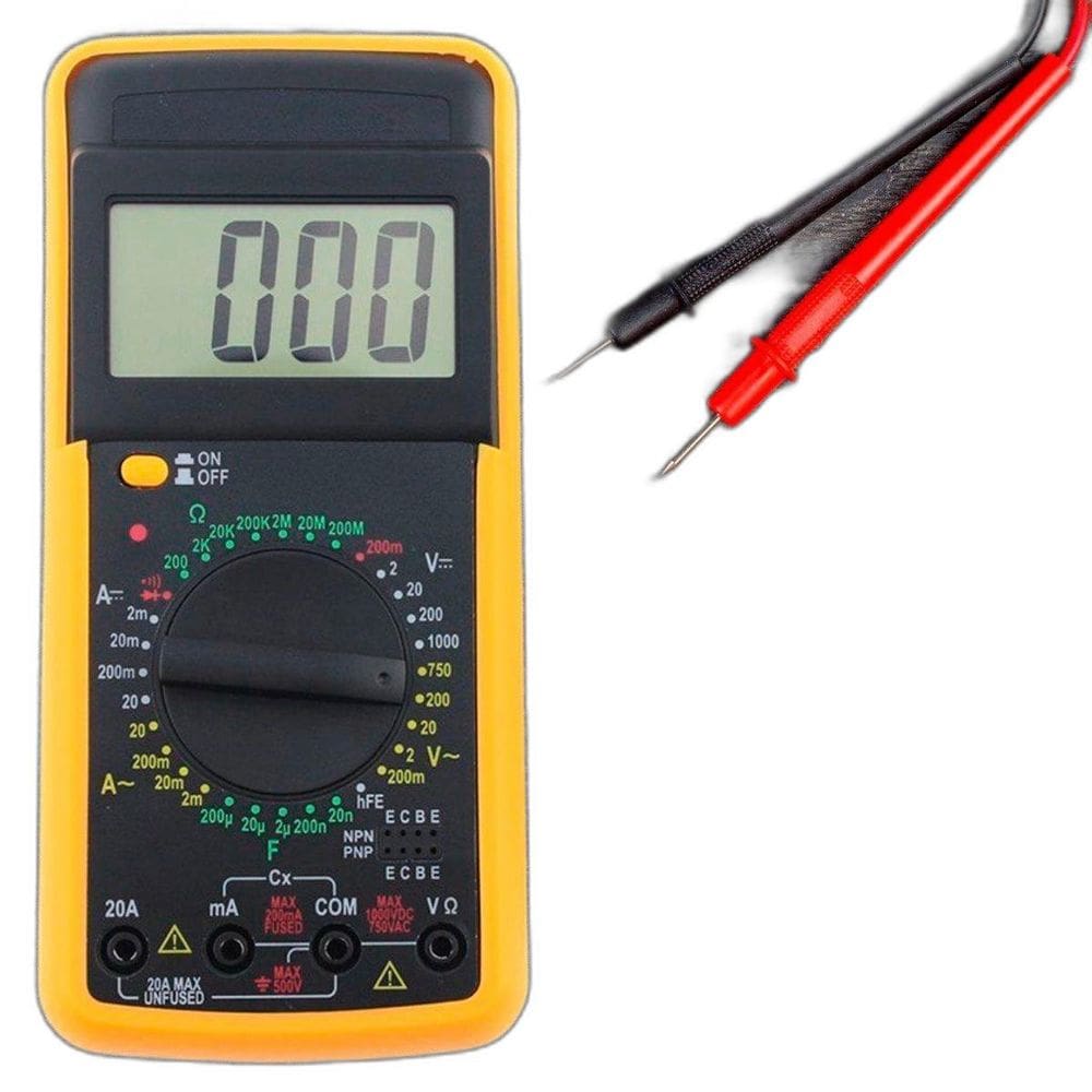 Multímetro Portátil Multimetro Capacitor