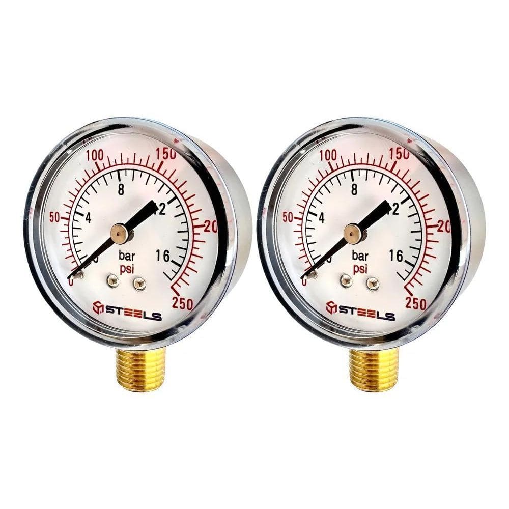 Manometro Relogio Marcador Pressão P/Compressor Schulz 02 Un