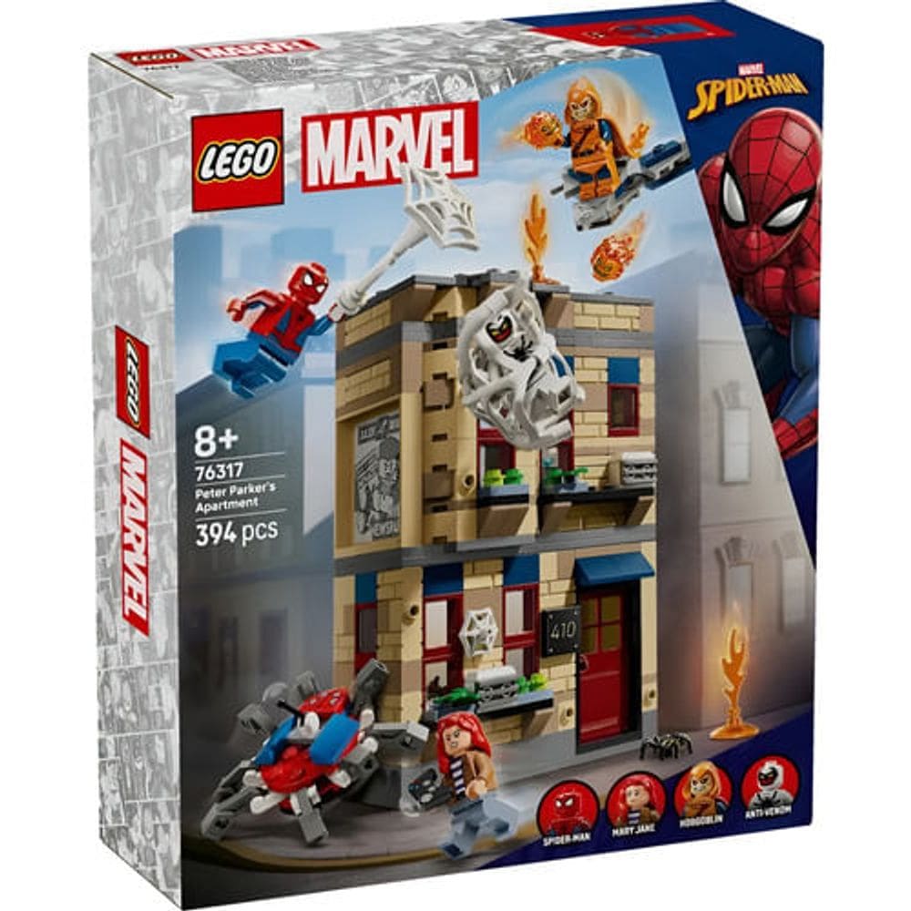 Bloco de montagem - Apartamento do peter parker LEGO DO BRASIL