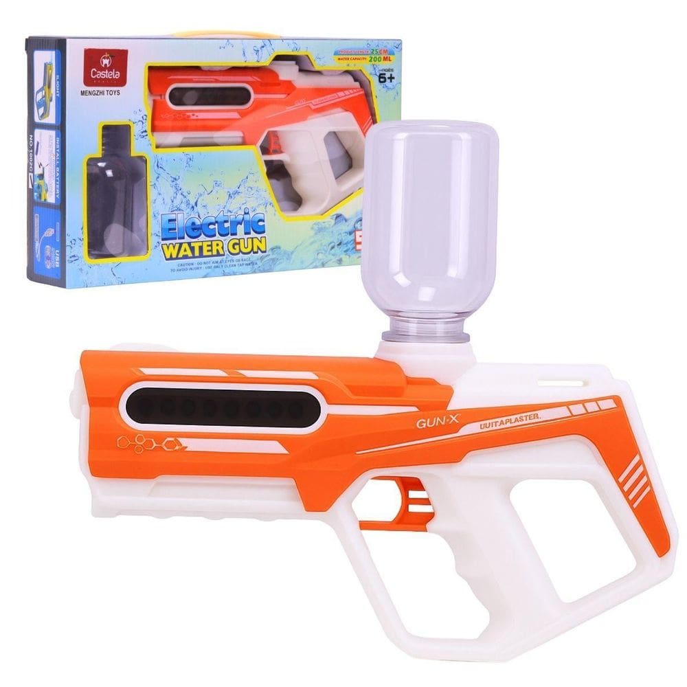 Lançador De Água Elétrico Com Luz Laranja - Castela