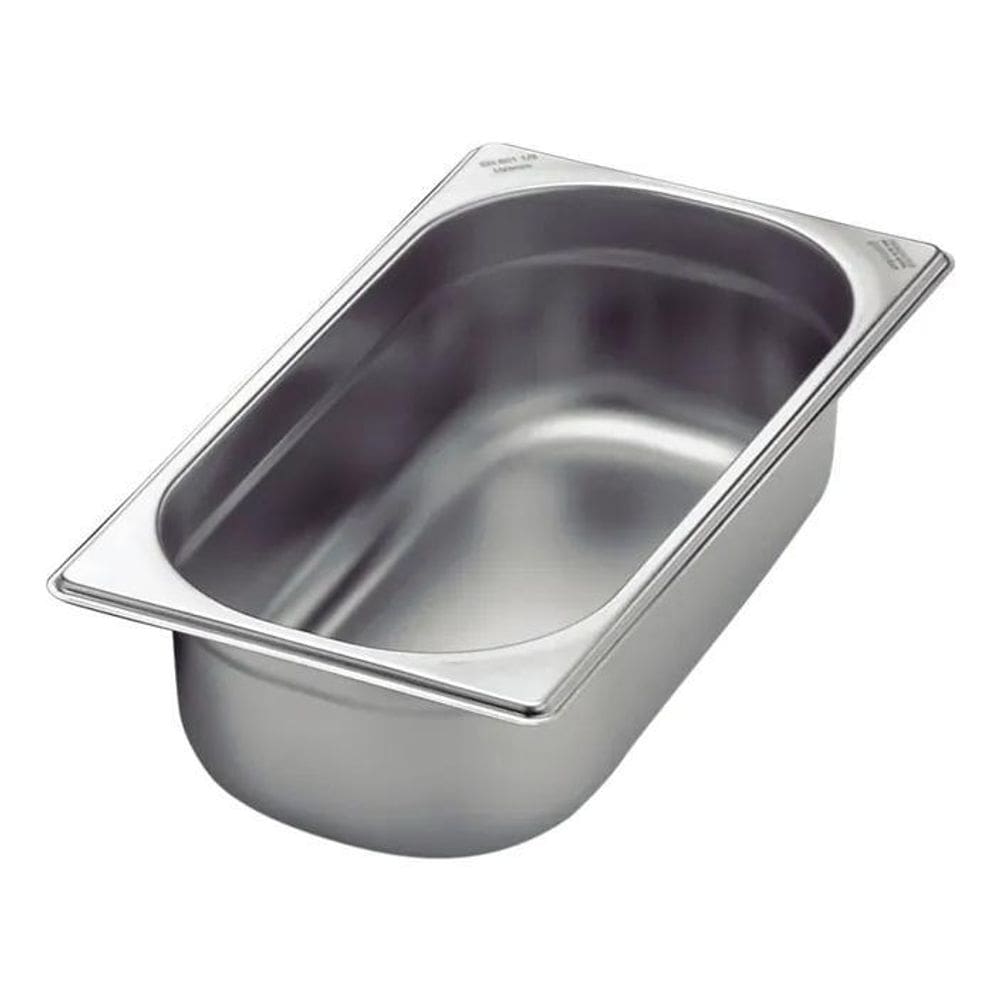 2X Cuba Gastronomica Sem Tampa Gn Buffet Inox 1/3 100Mm