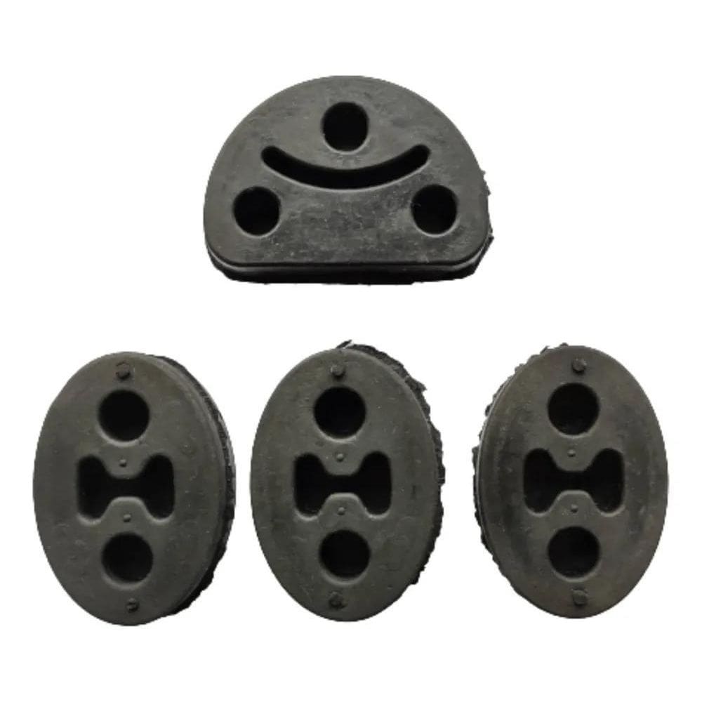 Borracha Coxim Escapamento Fiat Palio Kit 4 Unidades