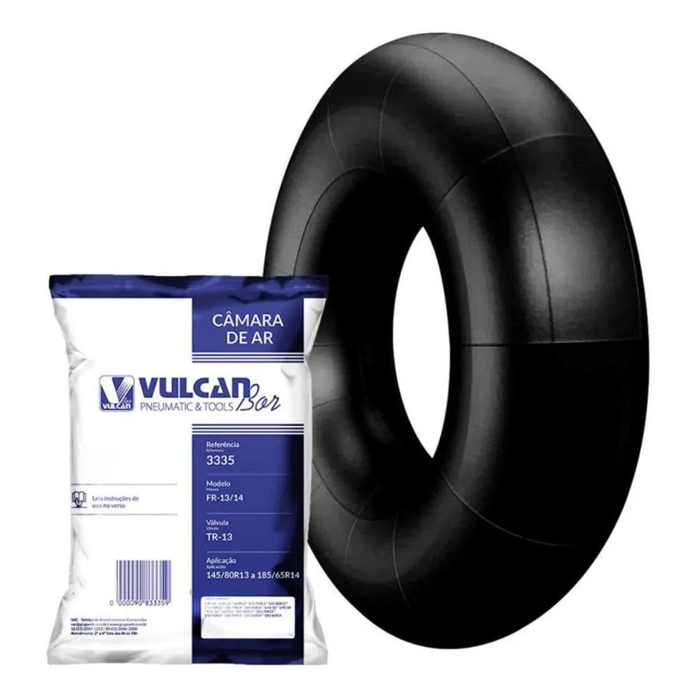 2X Câmara De Ar Trator Agrícola Vulcanbor Aro 13/14 Pneu Tr1