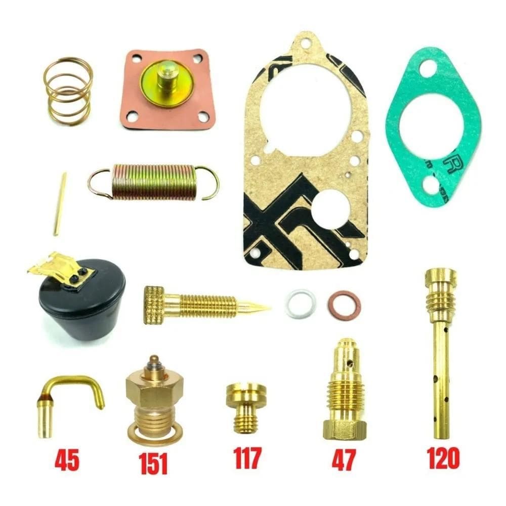 2X Kit Reparo Carburador Fusca A 1983 Solex 30Pic