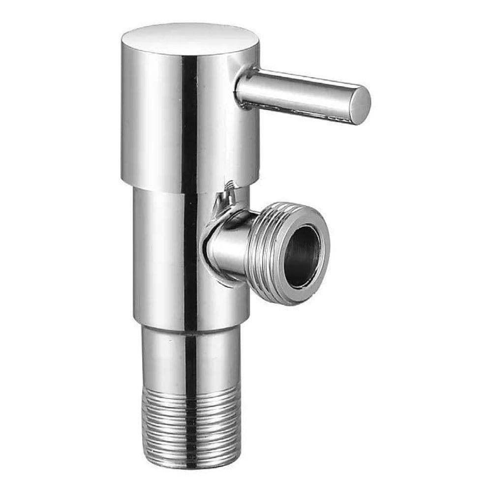 2X Registro Torneira Aço Inox Escovado 1/4 Volta E Saída 1/2