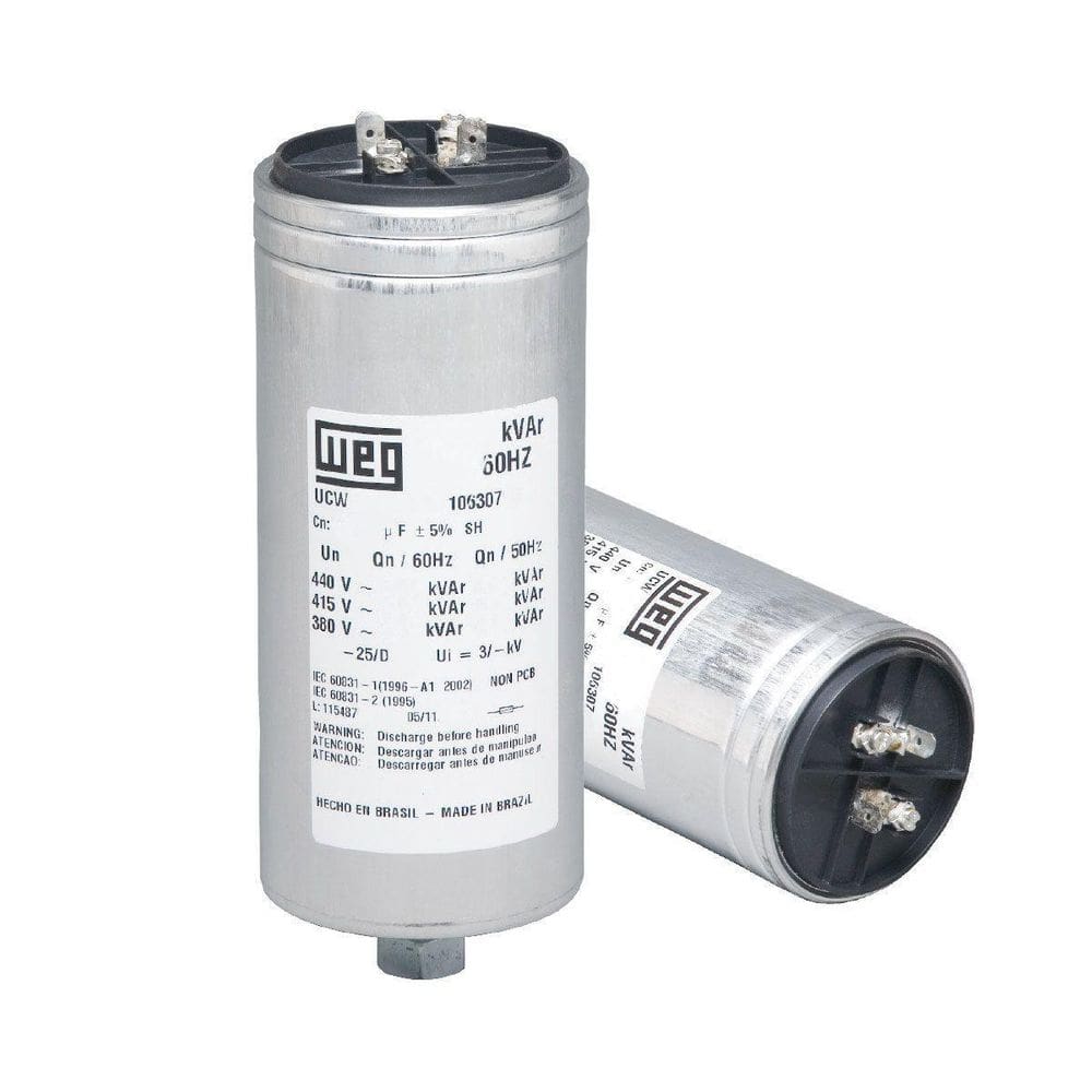 Unidade Capacitiva Monofásica 5Kvar 440V Ucw - Weg
