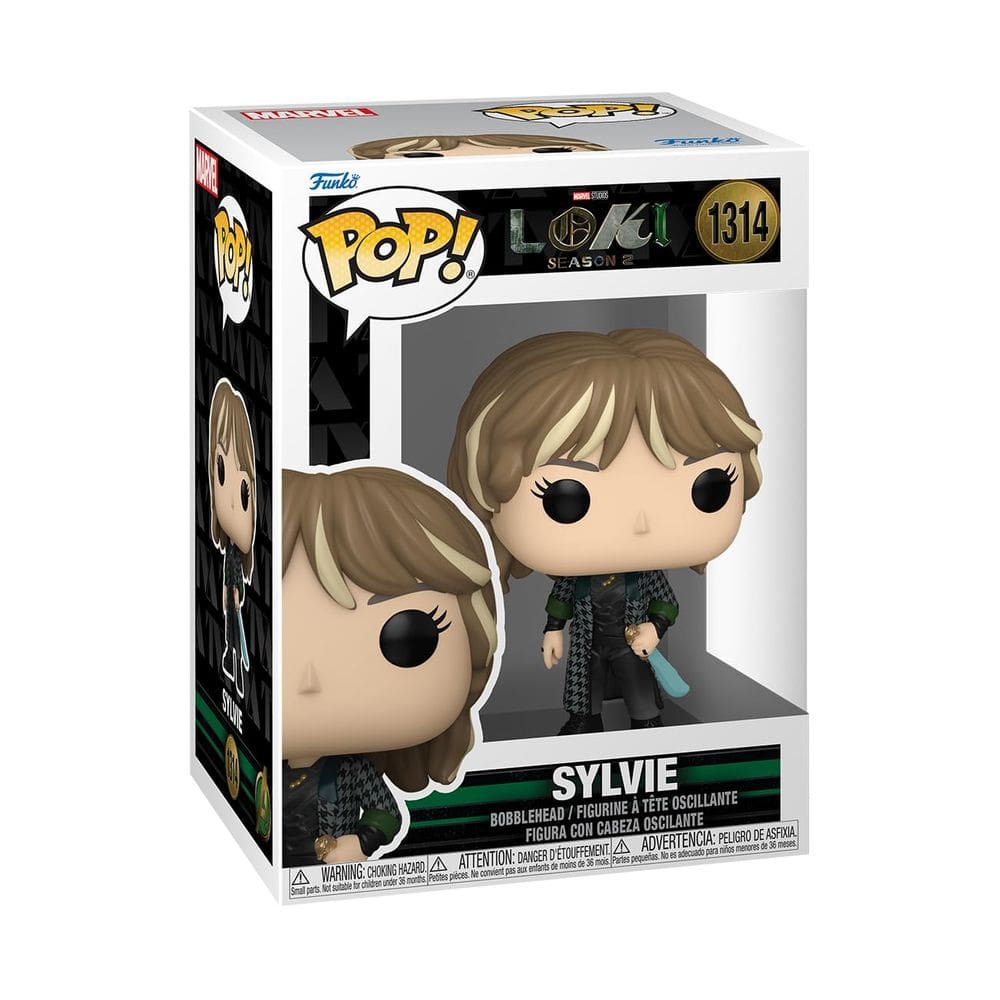 Funko Pop! Marvel Loki Temporada 2 Sylvie Vinyl Bobblehead
