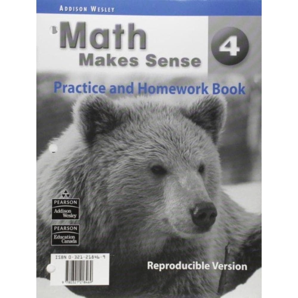 Math Makes Sense 4 Practice And Homework Book - Re