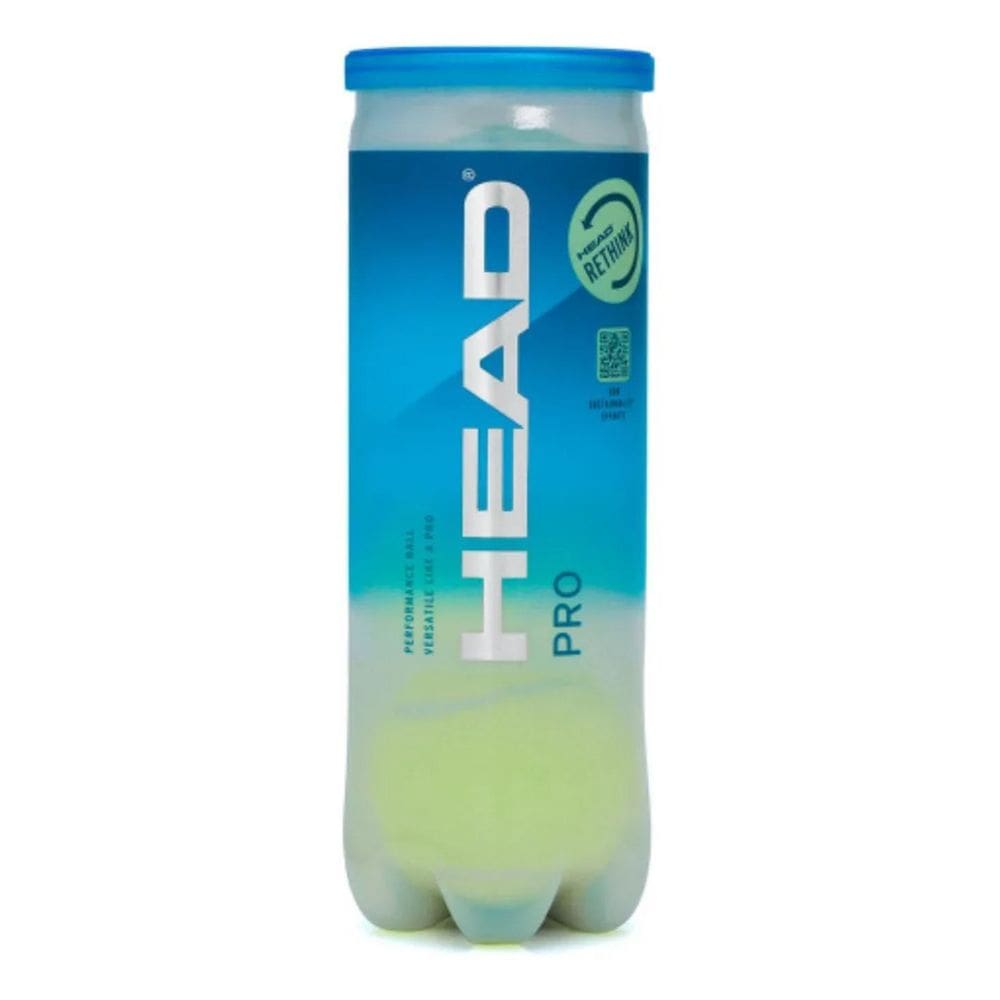 2X Bola De Tênis Tubo Head Pro X3 Bolas