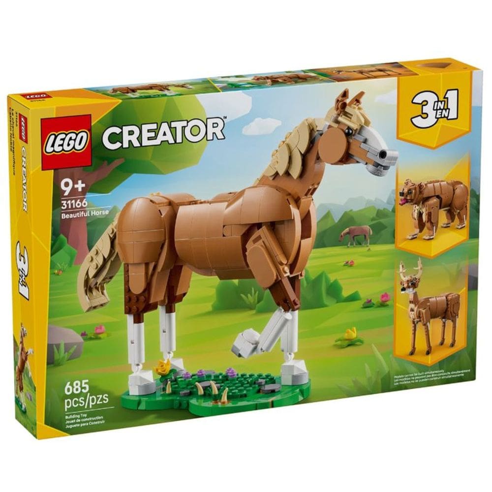 Bloco de montar - Lindo cavalo LEGO DO BRASIL