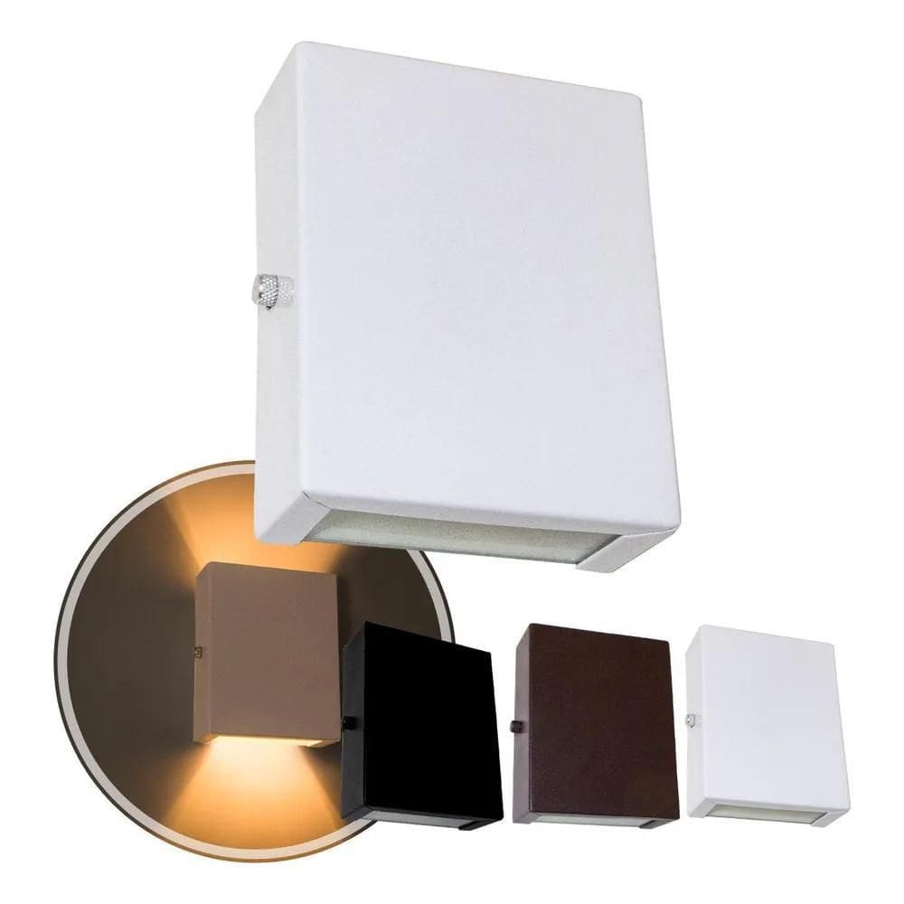 2X Luminária Arandela Facho Bidirecional De Parede Starlumen