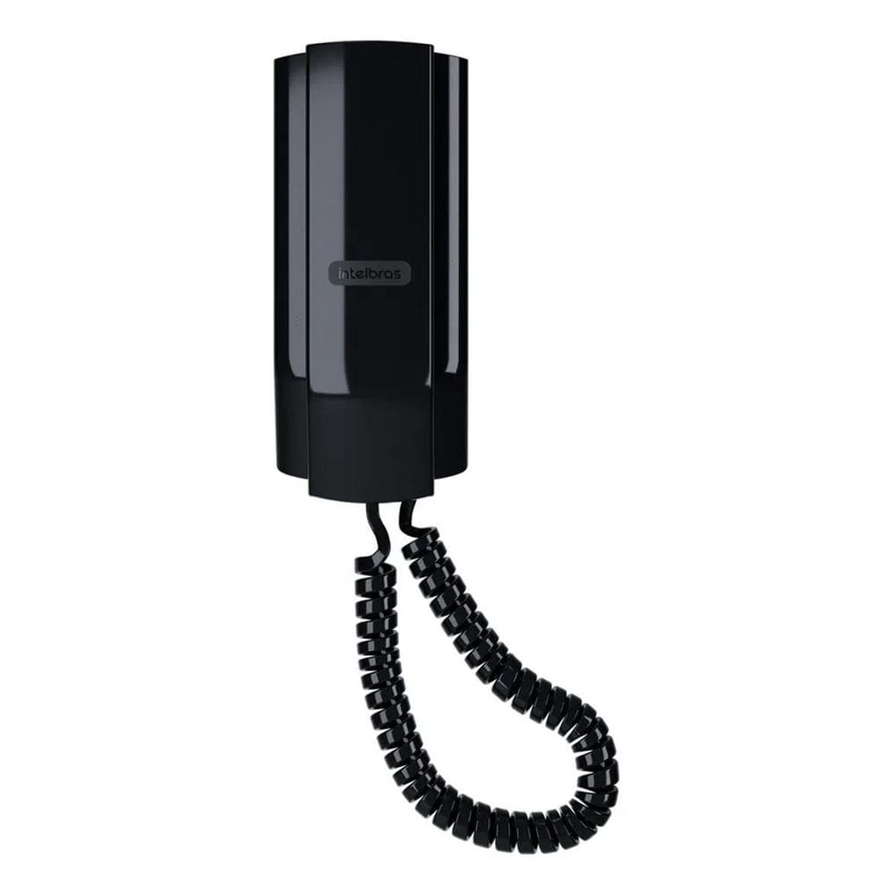 2X Interfone Preto Apartamento Condomínio Intelbras Tdmi 300