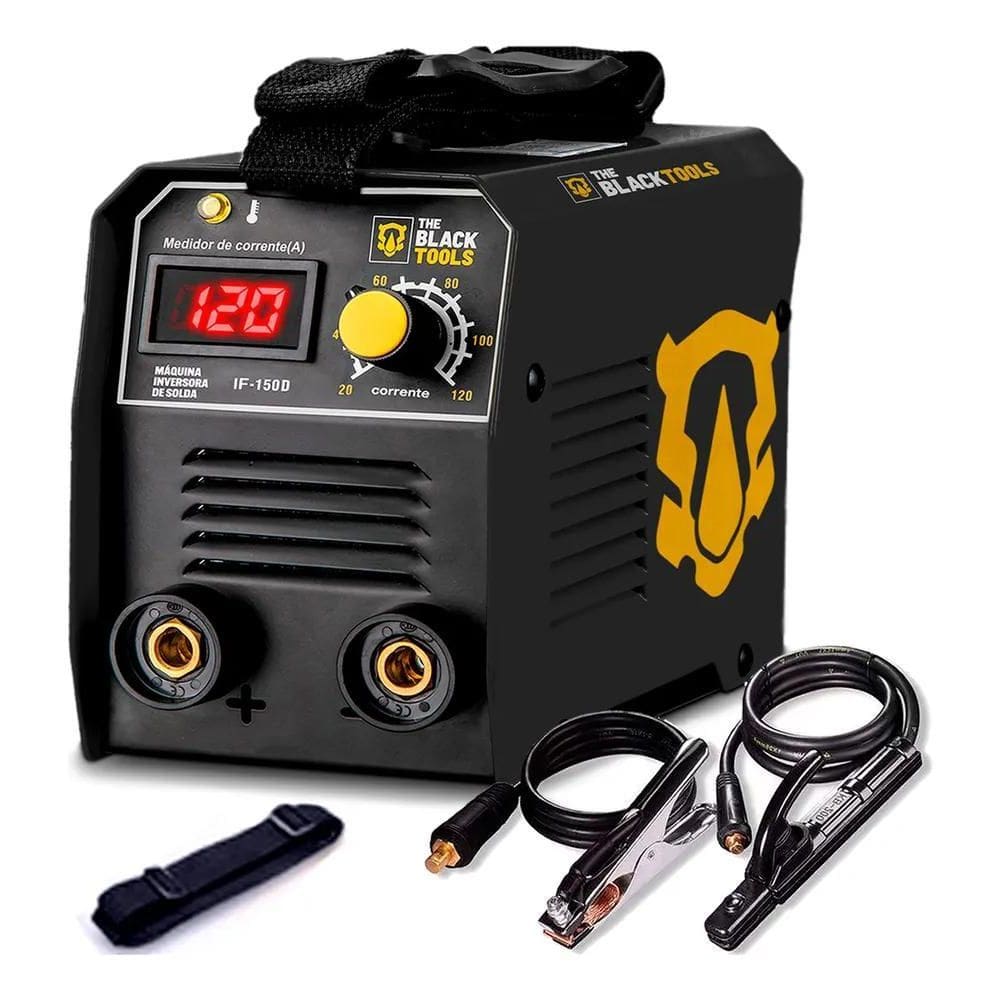 Máquina De Solda Inversora Eletrica Portatil Mma Tig Eletrod