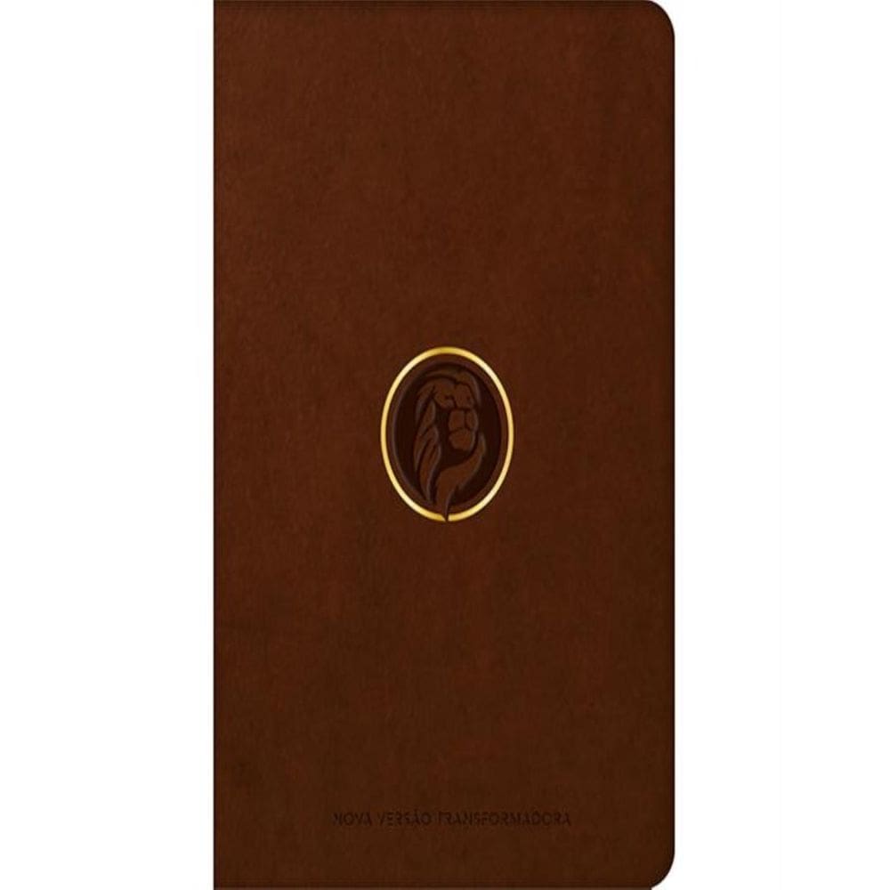 Biblia Sagrada Nvt - Luxo - Marrom
