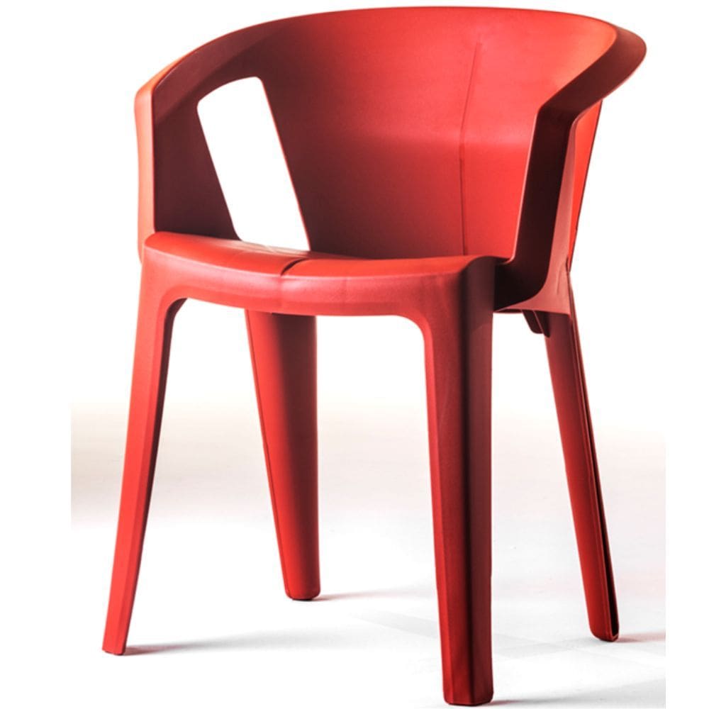Cadeira Una Im In Área Externa e Interna (PP) Vermelho