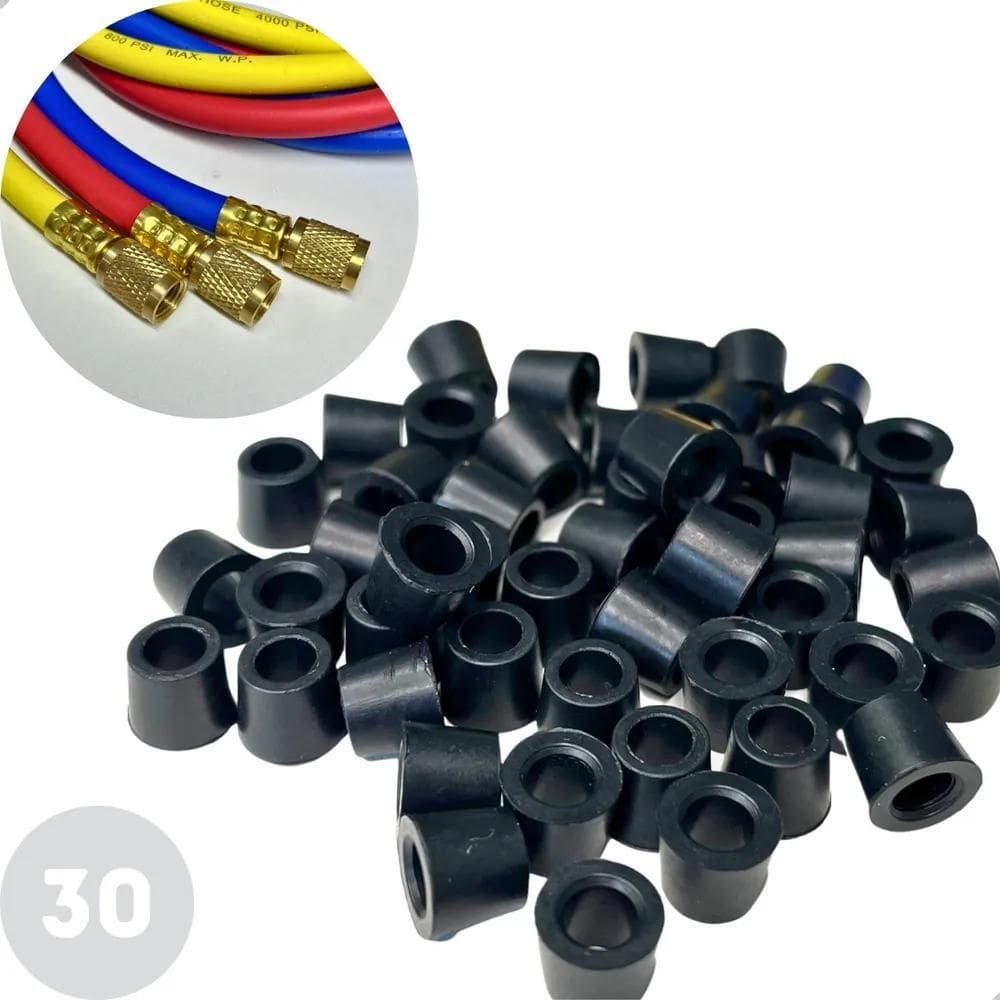 2X Kit 30 Reparo Mangueira Para Manifold Armz Vedação 1/4