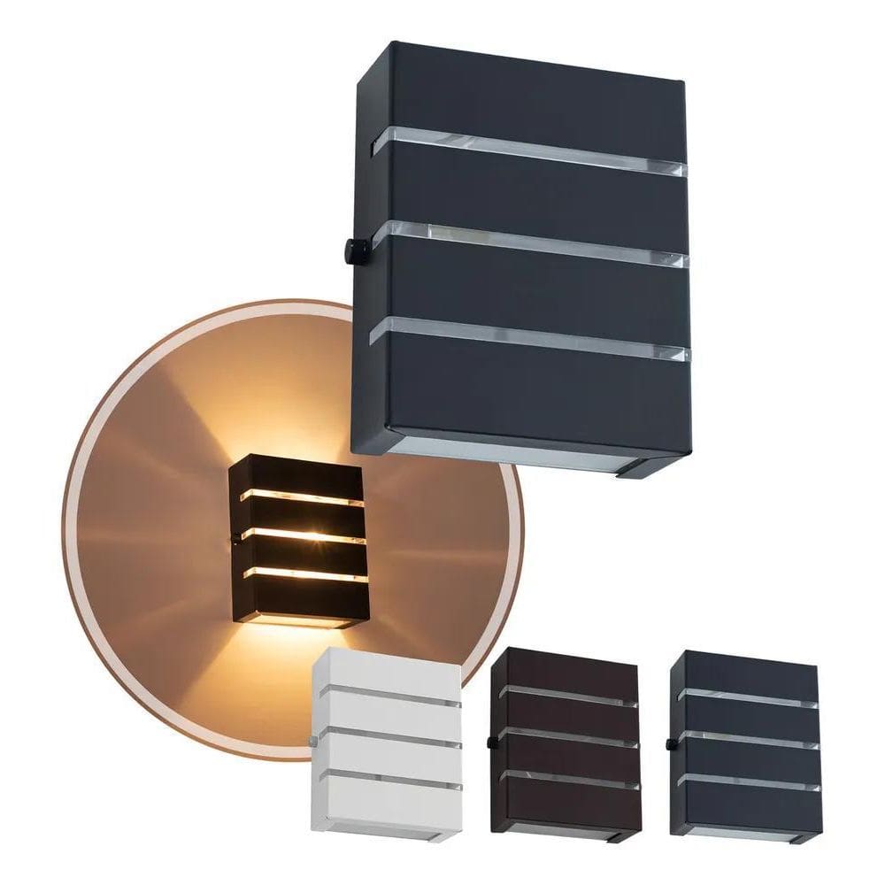 2X Luminária Arandela Fachos Bidirecional De Parede Starlume