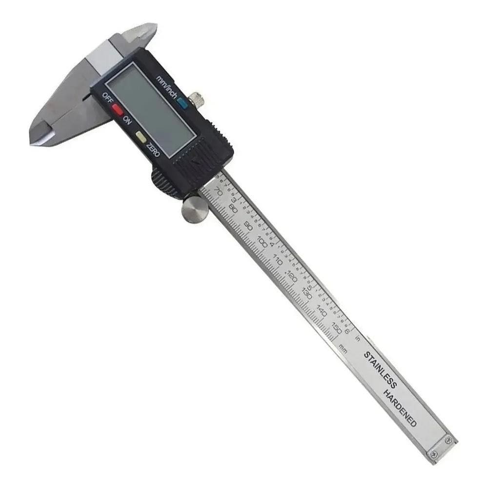 Paquimetro Digital 150Mm Profissional Aço Inox Alta Precisao