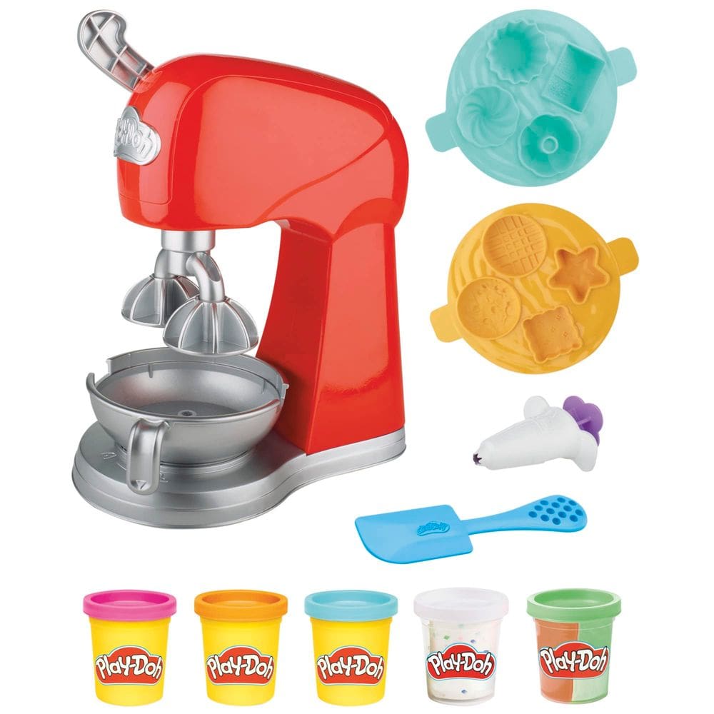 Conjunto de brinquedos Play-Doh Kitchen Creations Magical Mixer para crianças a partir de 3 anos