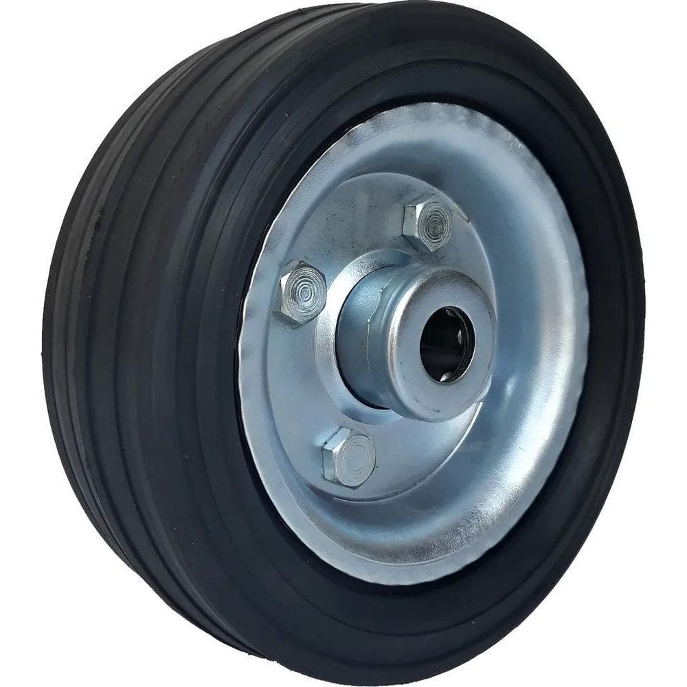 2X Roda 6X2 Maciça, Carrinho Armazem, Rodizios, Plataforma,