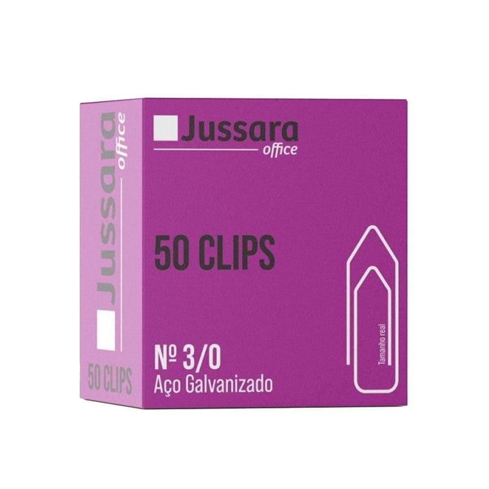 Clips N3 Aço Galvanizado 50 Unidades Jussara Office