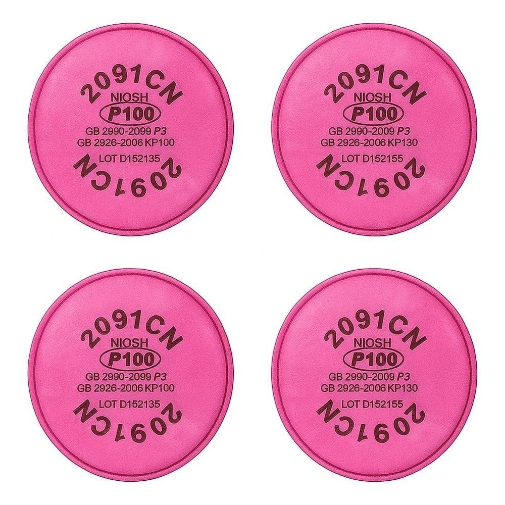 2X 4 Filtros Mecânico 2091 P3 Sl Partículas Poeira Névoas, F