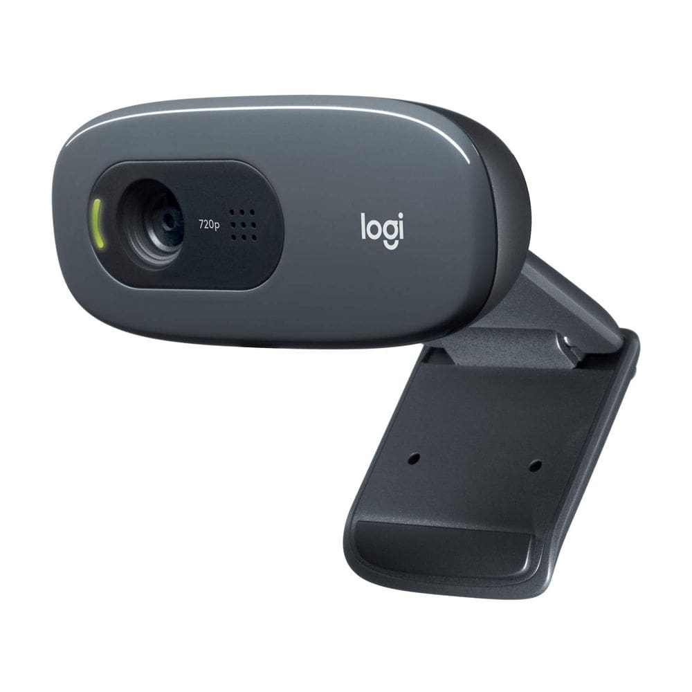 Webcam Logitech C270 HD 720p widescreen com microfone redutor de ruído