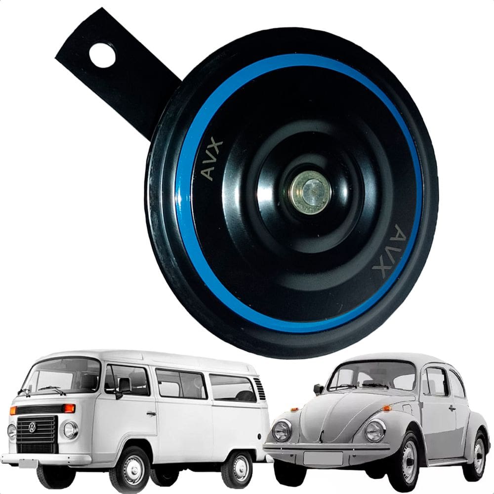 Buzina Bibi Fusca Kombi Brasilia Universal 12v Paquerinha