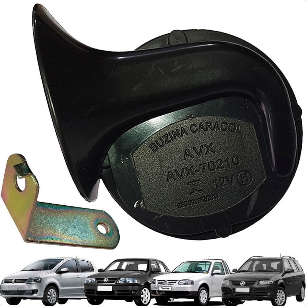 Buzina Caracol Gol Parati Saveiro Voyage G3 G4 12v