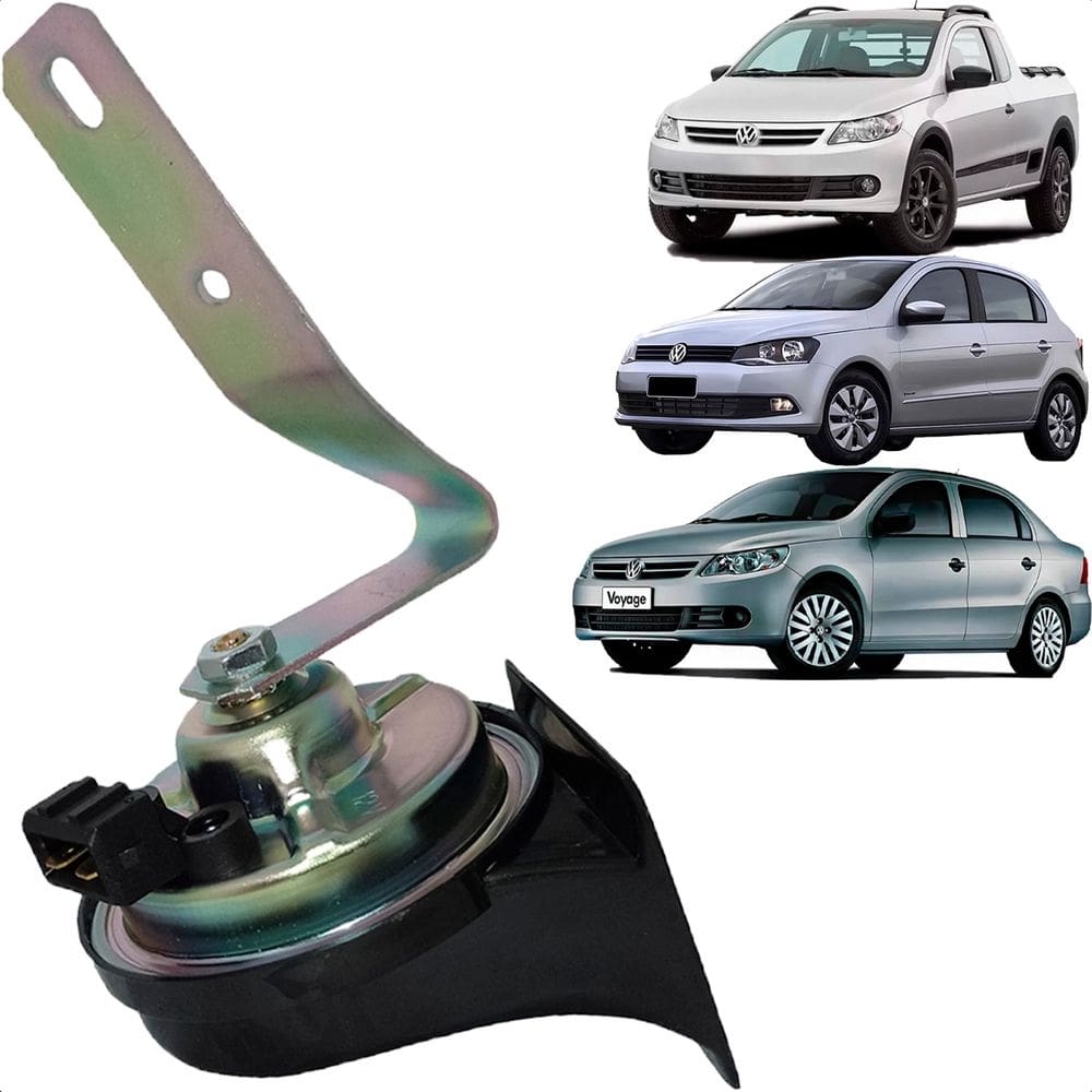 Buzina Gol G5 G6 Voyage Saveiro G5 G6 12v 95mm