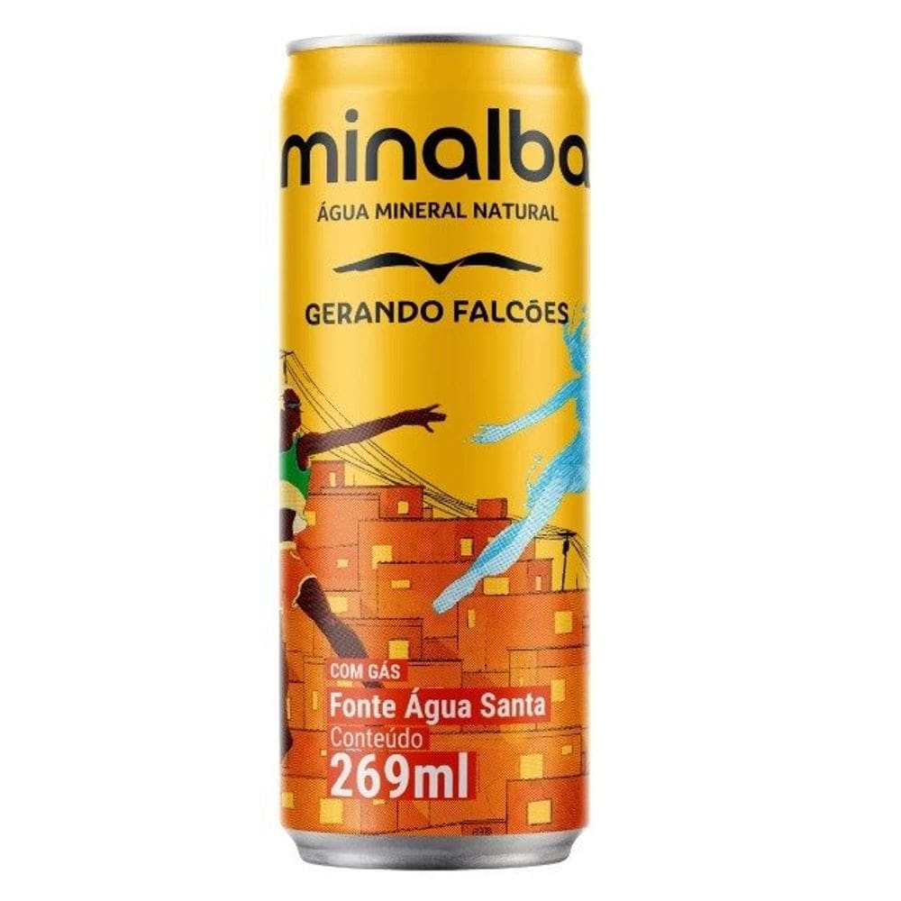 Agua Minalba Gerando Falcoes com GAS 12X269ML