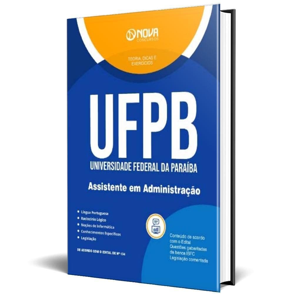 Apostila Ufpb 2025 - Assistente Em Administração