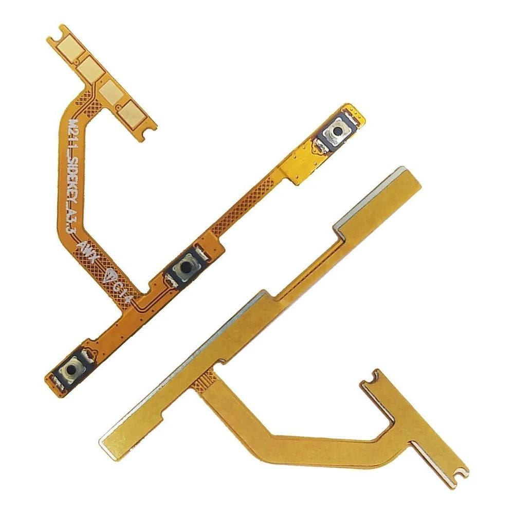 2X Flex Flat Botão Power Volume Para Moto G14 Xt2341