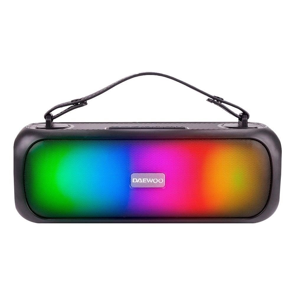 Caixa de Som Daewoo DW542, Bluetooth 5.1, Color Soundbox, 100W, Preto