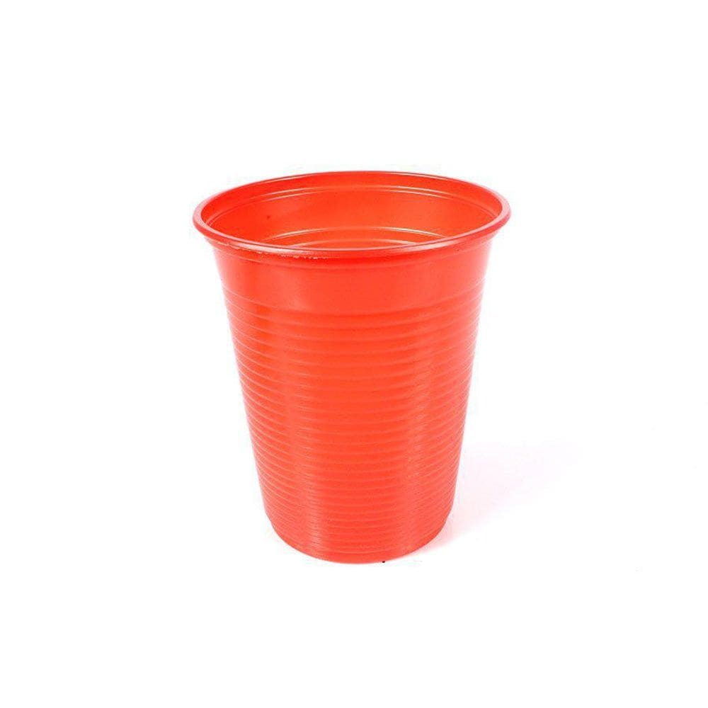 Copo Descartável 200Ml Vermelho 50Un