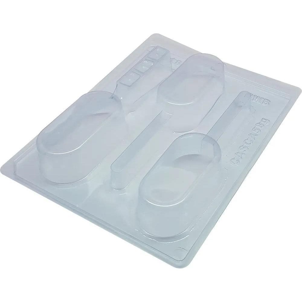 2X Forma Para Chocolate Bwb 3 Partes Paleta Gourmet Bwb Cod: