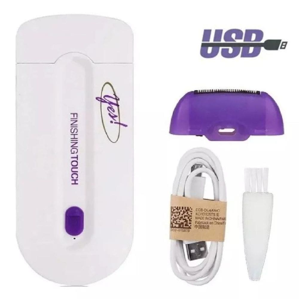 Aparelho Depilador Sem Dor Pelos Íntimos Recarregável Usb