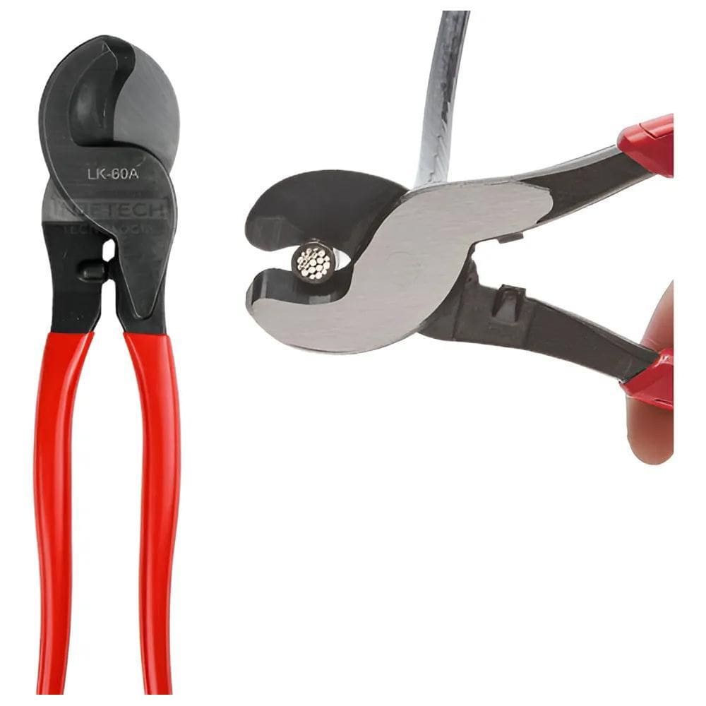 2X Alicate De Corte Cabos Tipo Tesoura Até 70Mm Cobre Alumin