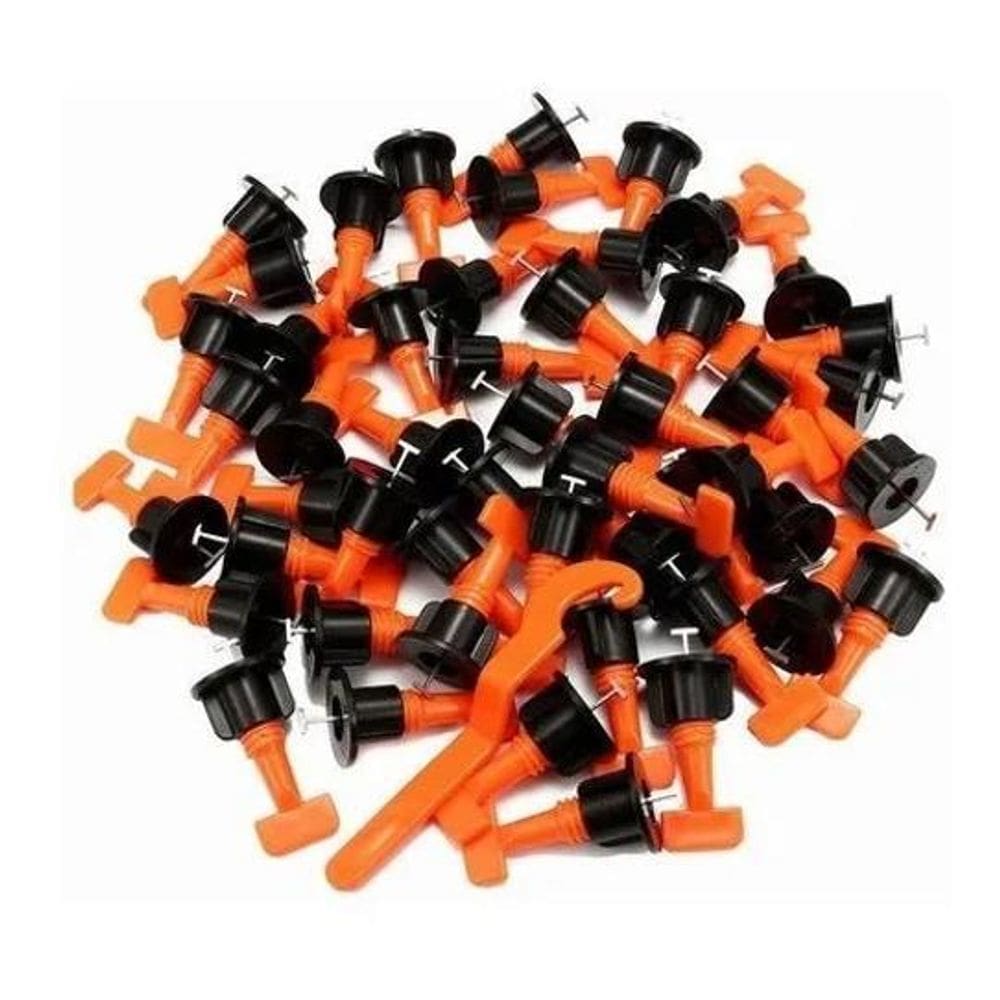 2X Nivelador Espaçador Reutilizável Porcelanato Junta Piso 5