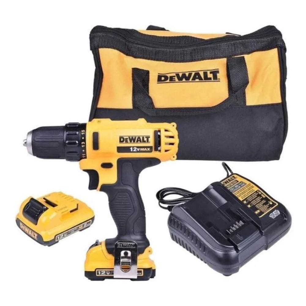 Furadeira E Parafusadeira A Bateria 12V Dewalt Modelo Dcd710