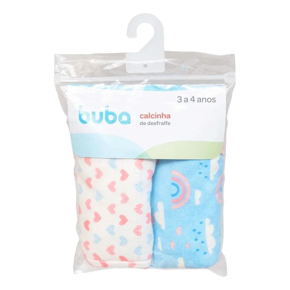 Kit2 Calcinha Desfralde Treinamento Impermeável Algodão Bebê